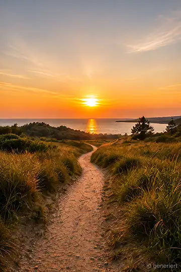 Sonneuntergang am Meer